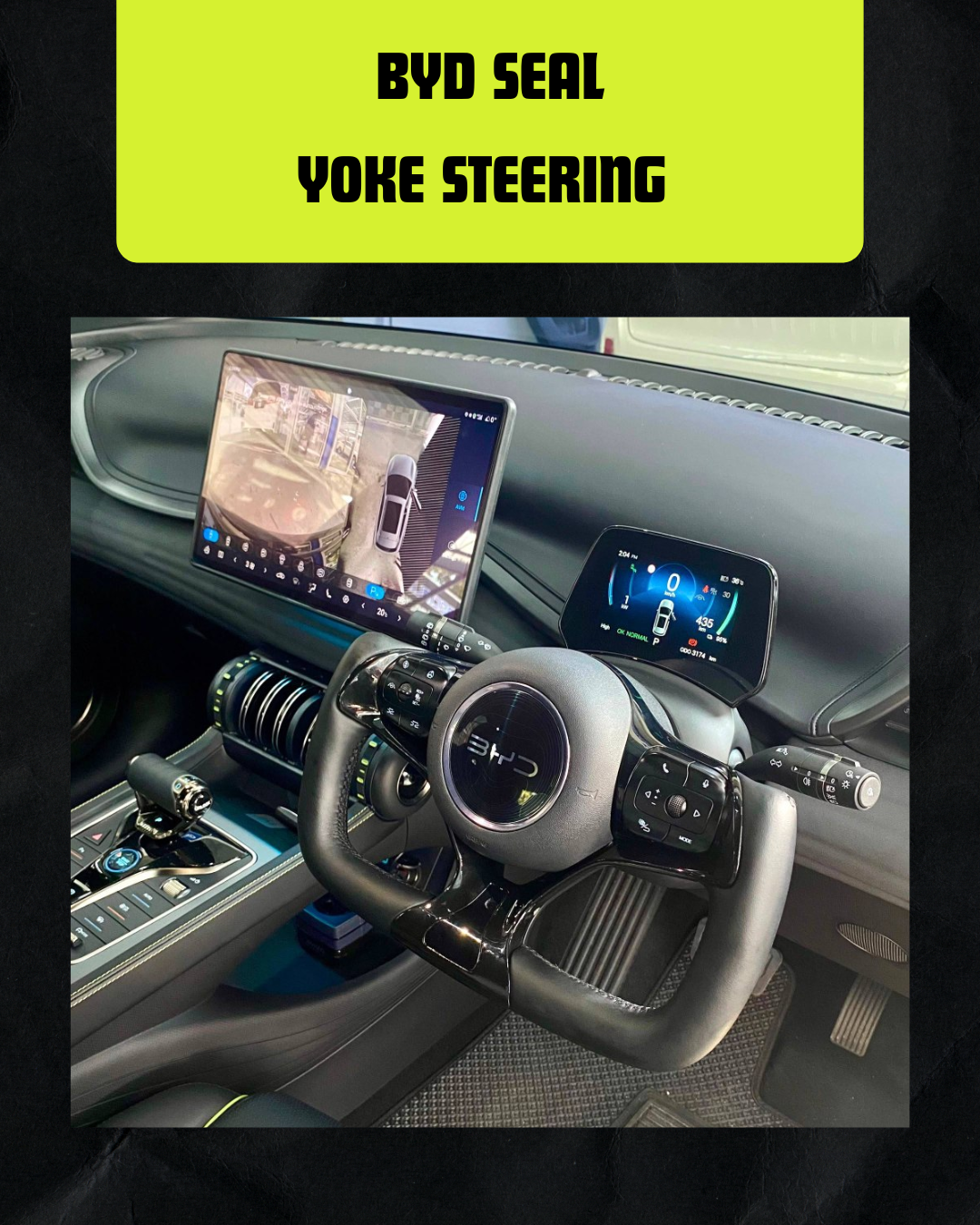 BYD SEAL YOKE STEERING