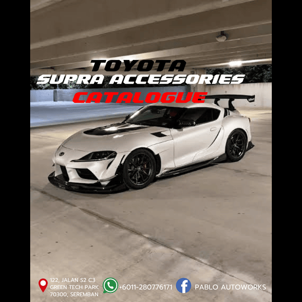 Toyota Supra A90 Accessories