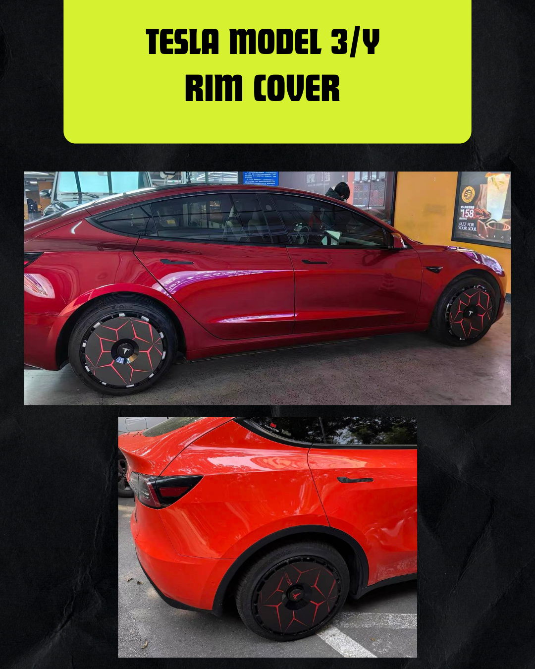 TESLA MODEL 3/Y RIM COVER (18 INCH, 19 INCH 20 INCH)
