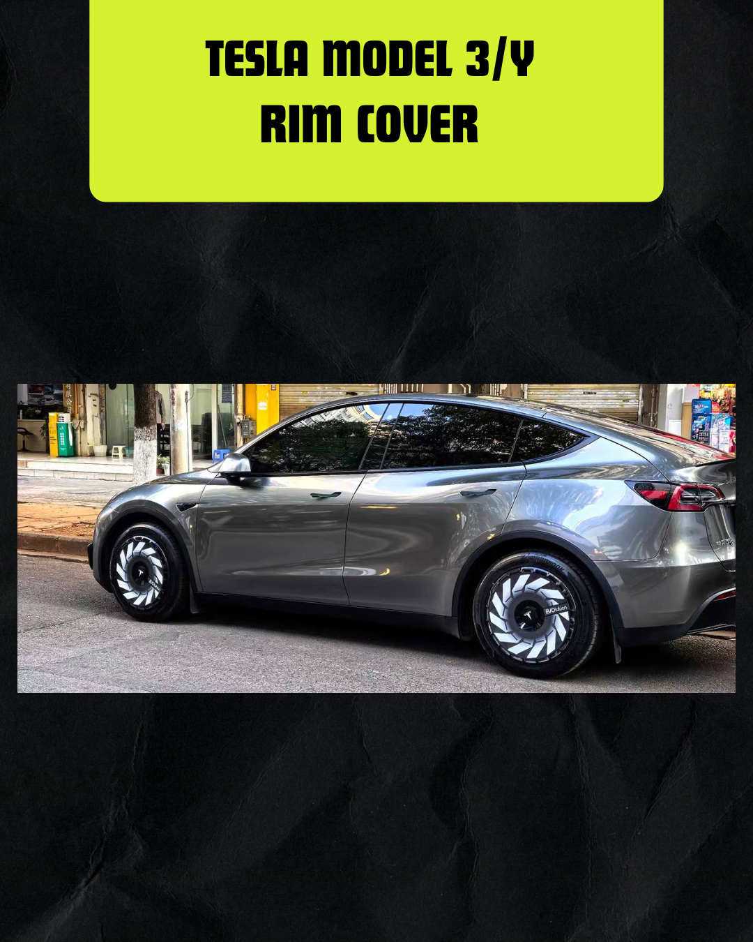 TESLA MODEL 3/Y RIM COVER (18 INCH, 19 INCH 20 INCH)