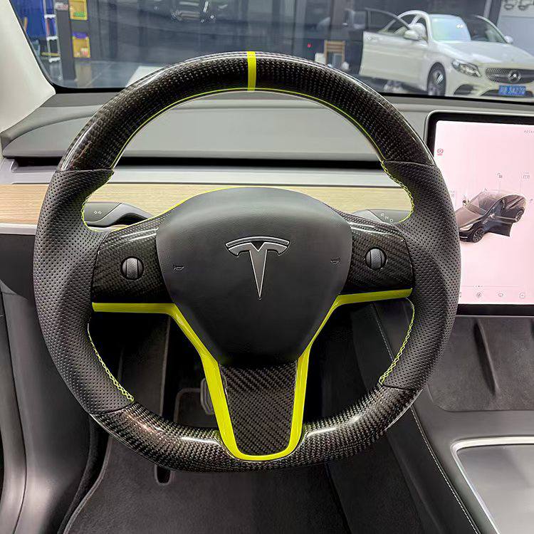 TESLA MODEL 3 CARBON FIBER STEERING
