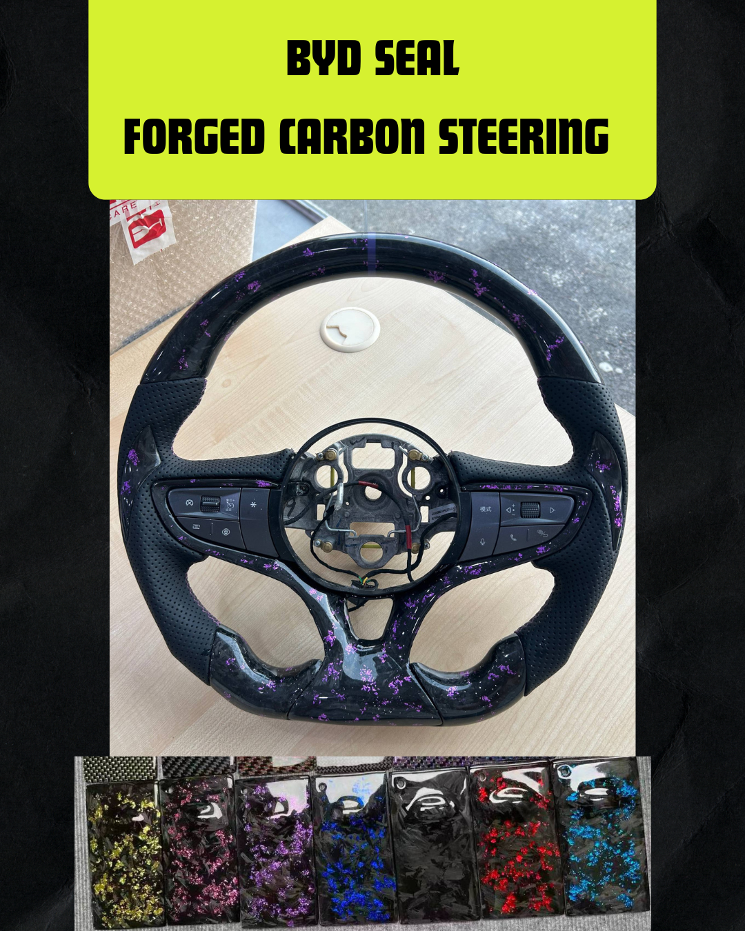 BYD SEAL FORGED CARBON FIBER