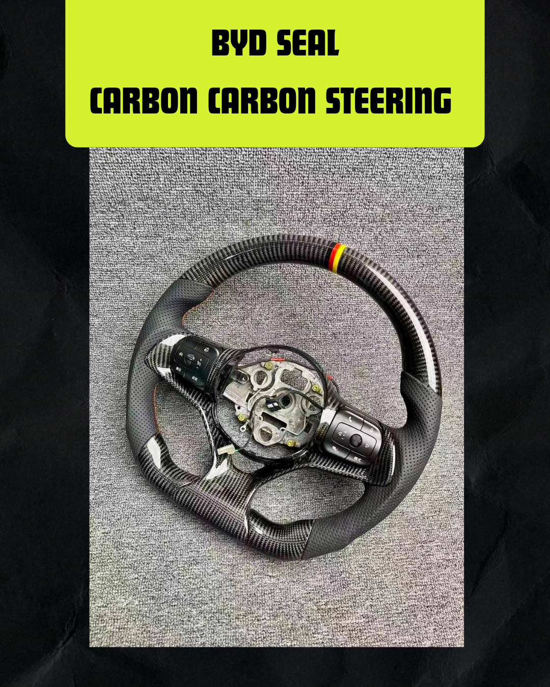 BYD SEAL CARBON FIBER STEERING