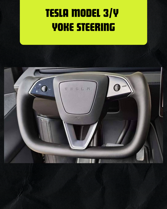 TESLA MODEL Y YOKE STEERING