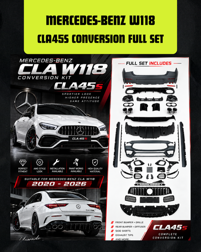 MERCEDES-BENZ CLA W118 CONVERSION KIT FULL SET