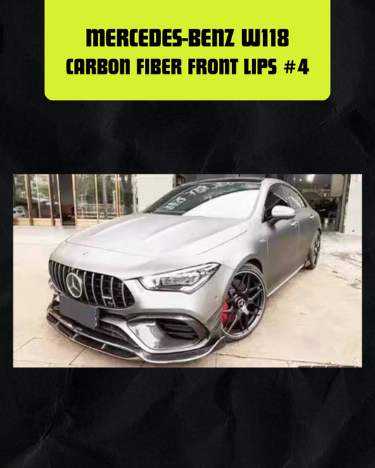 CARBON FIBER FRONT LIPS #4