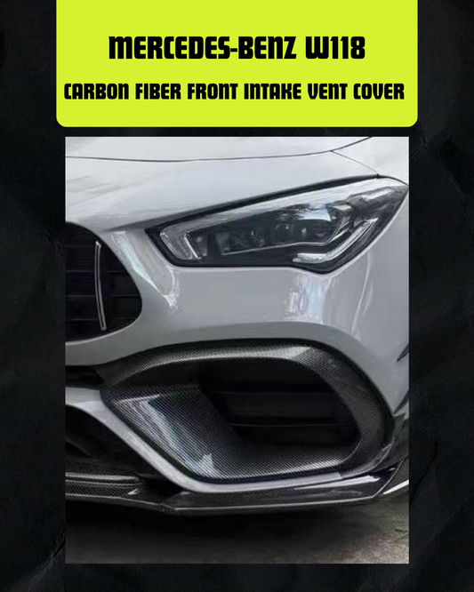 CARBON FIBER FRONT INTAKE VENT COVER