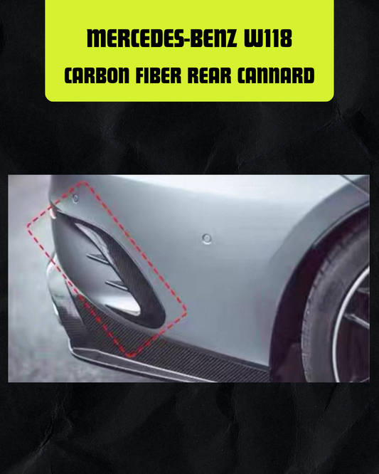 CARBON FIBER REAR CANNARD