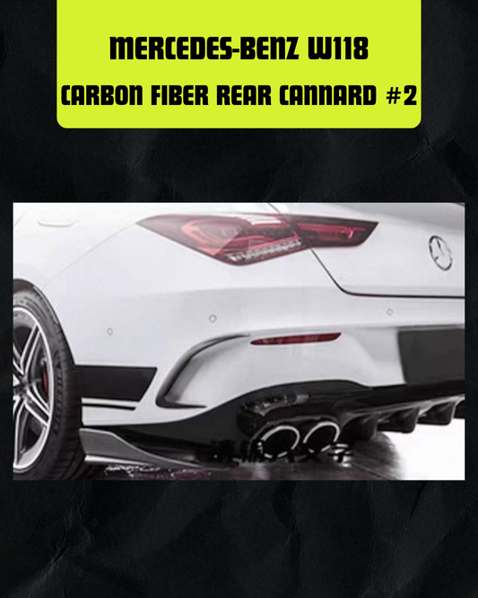 CARBON FIBER REAR CANNARD #2