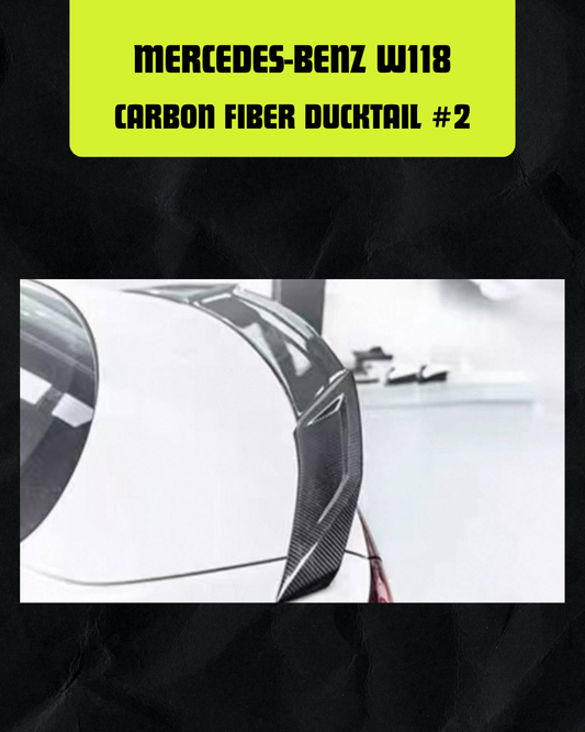 CARBON FIBER DUCKTAIL #2