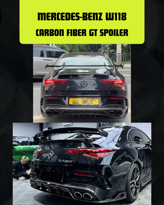 MERCEDES-BENZ W118 CARBON FIBER SPOILER #2