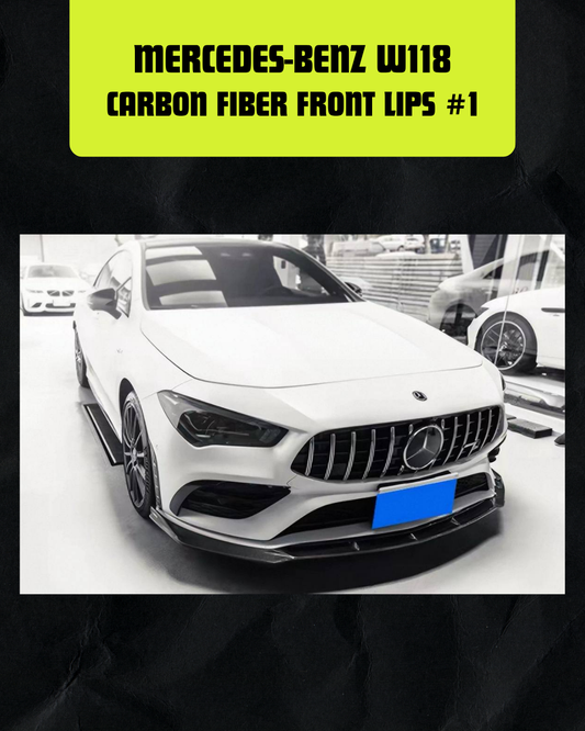 CARBON FIBER FRONT LIPS #1