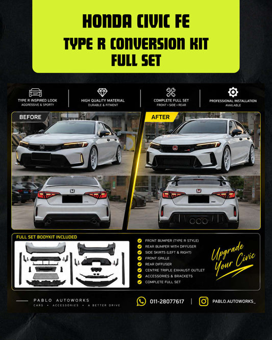 HONDA CIVIC FE TYPE R CONVERSION KIT FULL SET