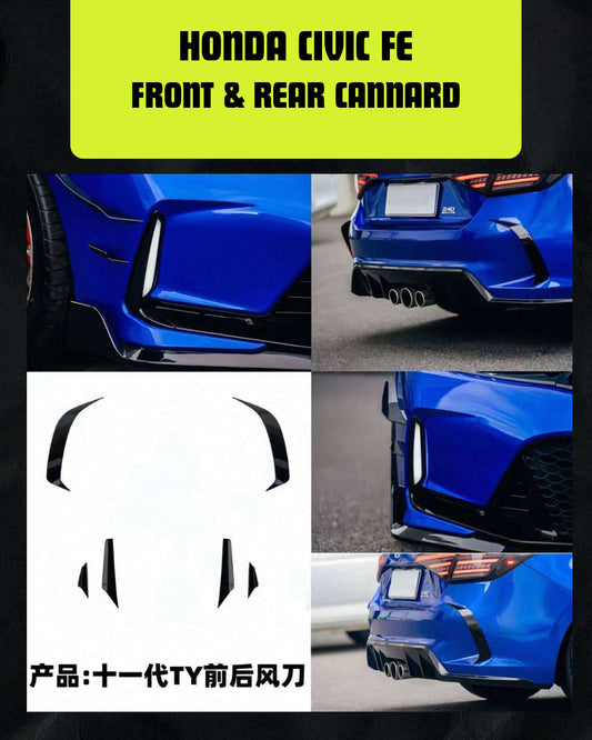 HONDA CIVIC FE FRONT & REAR CANNARD