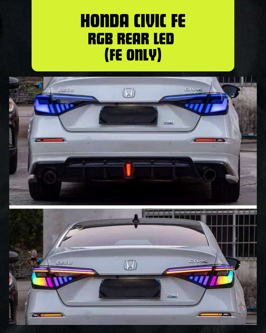 HONDA CIVIC FE RGB REAR LED (FE ONLY)