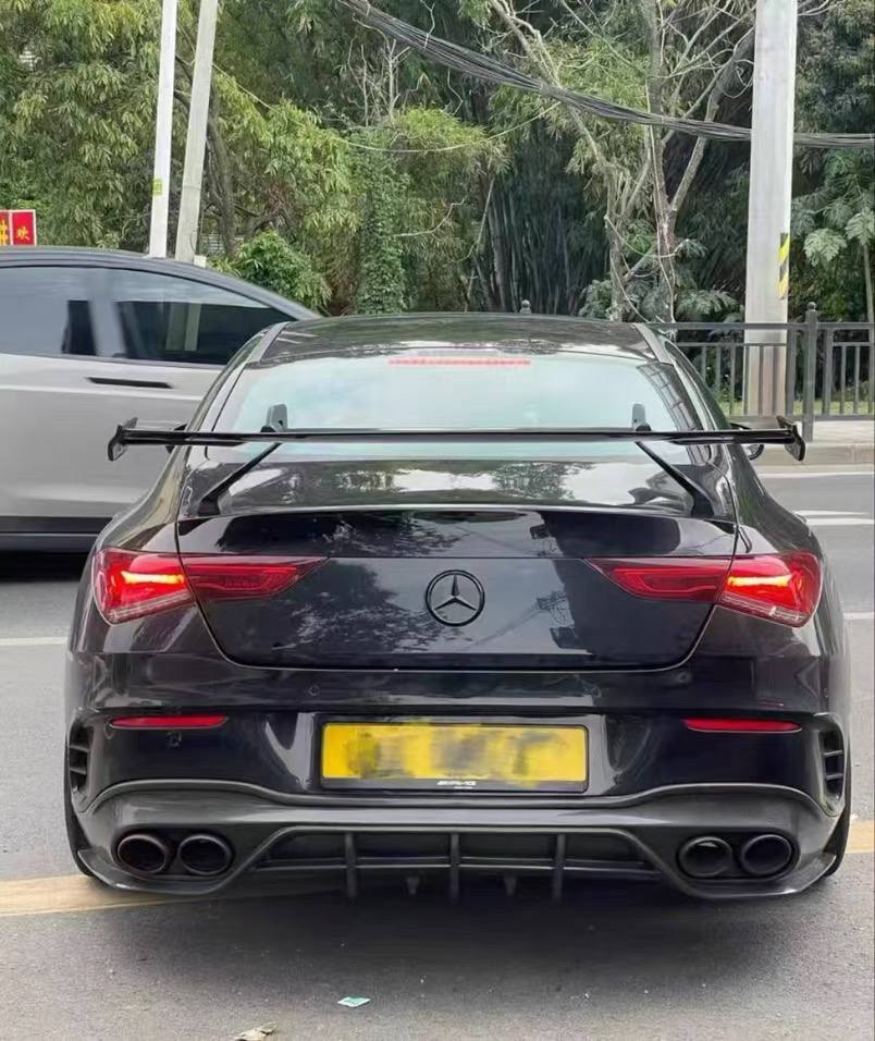 MERCEDES-BENZ W118 CARBON FIBER SPOILER #2