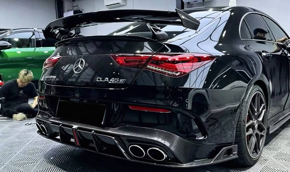 MERCEDES-BENZ W118 CARBON FIBER SPOILER #2