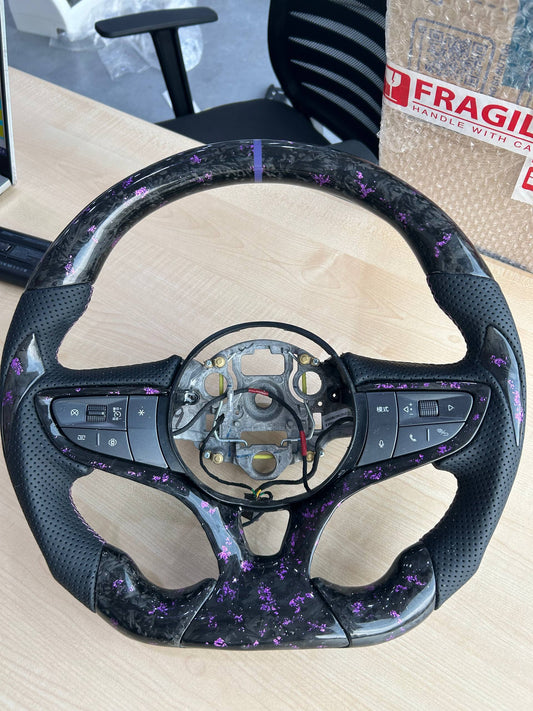 TESLA MODEL Y FORGED CARBON STEERING