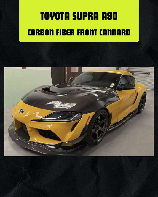 TOYOTA SUPRA A90 CARBON FIBER FRONT CANNARD