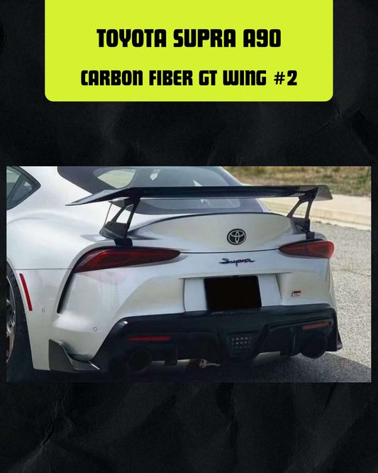 TOYOTA SUPRA A90 CARBON FIBER GT WING #2