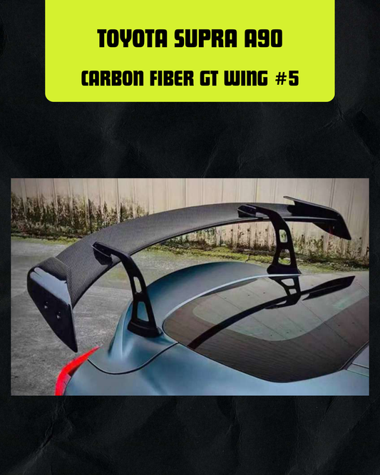 TOYOTA SUPRA A90 CARBON FIBER GT WING #5